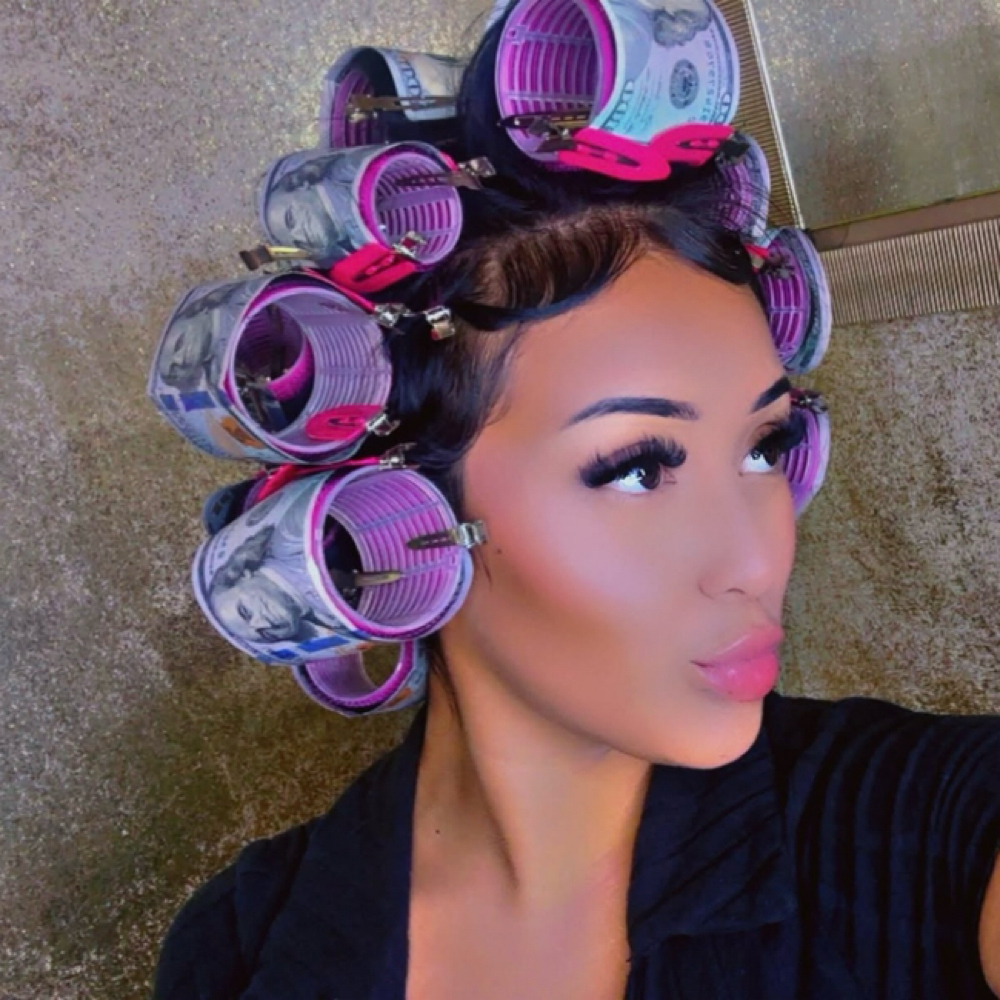 Thermal Styling Dry Hair at Cupids Vanity Hair Studio in San Marcos, TX