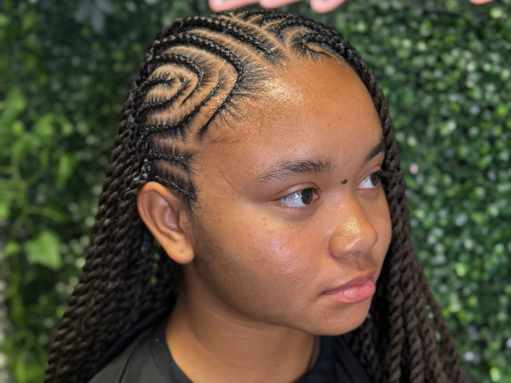 Knotless Twist ( Two Layer Stitch )