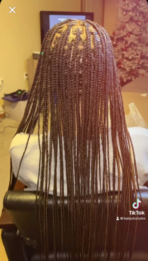 Knotless Box Braids at BabyDzStyles in Cheney, WA