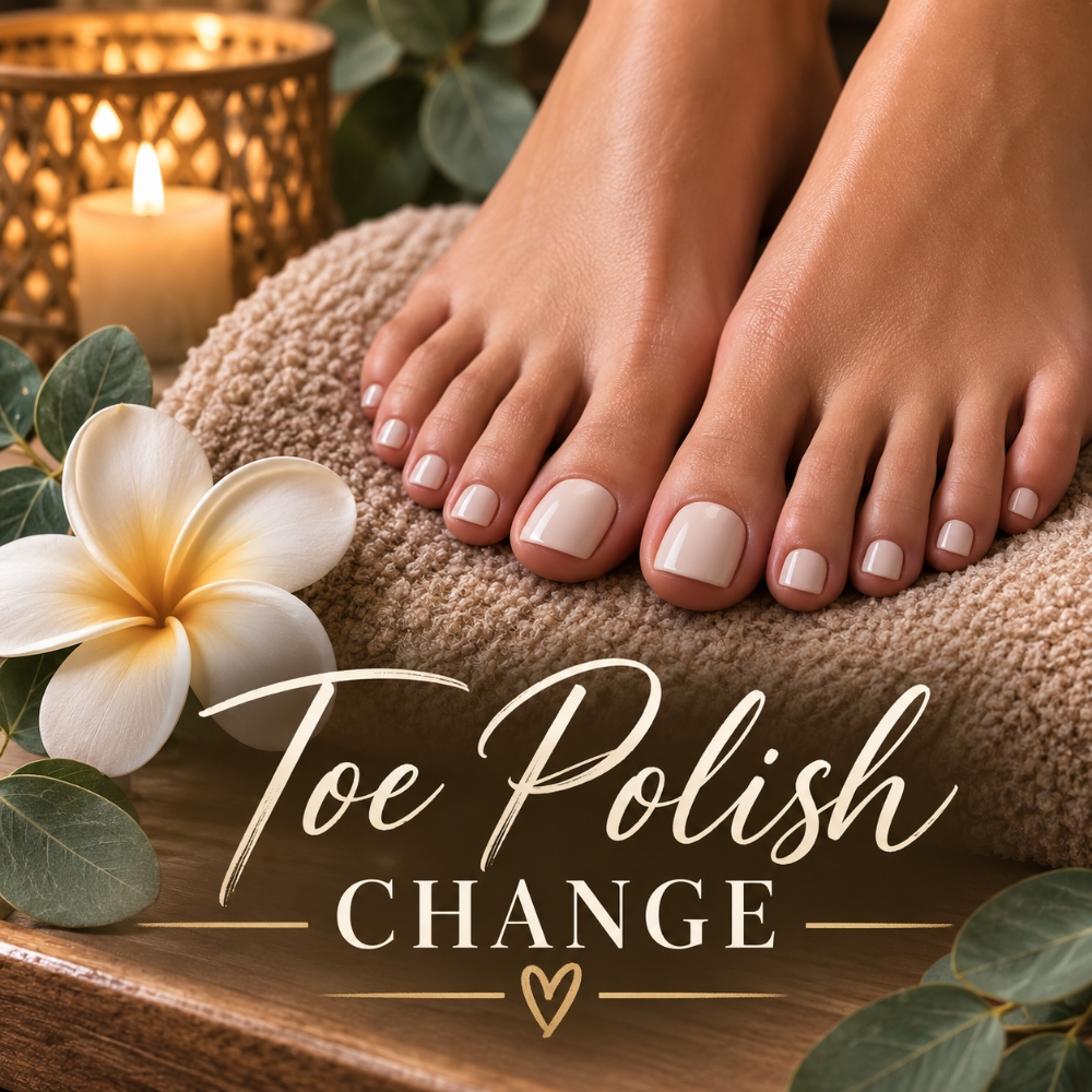 Toe Polish Change Only (Regular) at The Nail Nook in Sandusky, OH