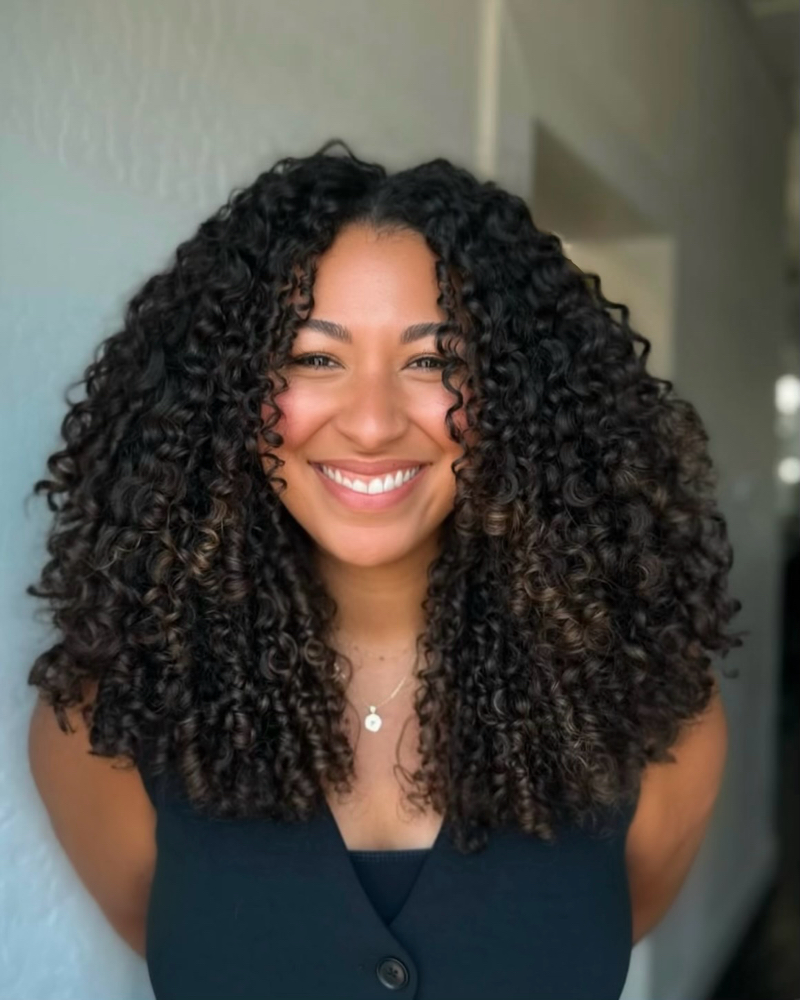Returning Bellus Custom Curly Cut at Bellus Styles in Chandler, AZ