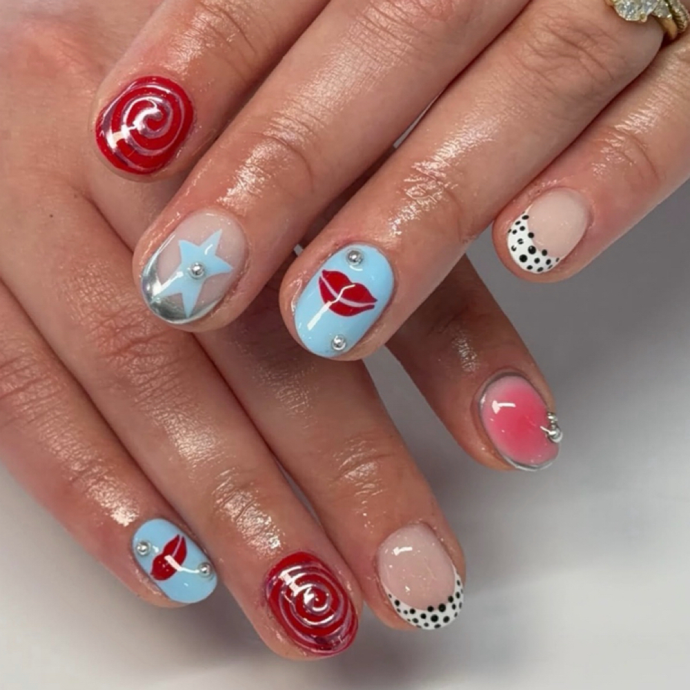 Builder Gel Mani Short at Kismet in Providence, RI