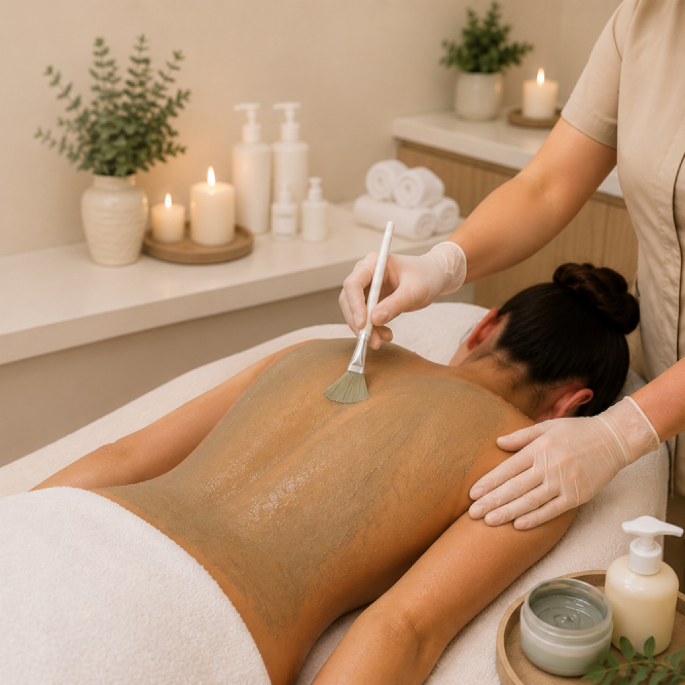 Back Facial at Skinsationstudio in Ukiah, CA