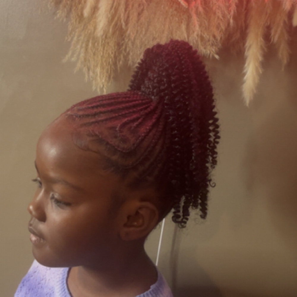 Kid Braided Pony/ +$20 BohoPony at Hair.m3.0ut in Moncks Corner, SC