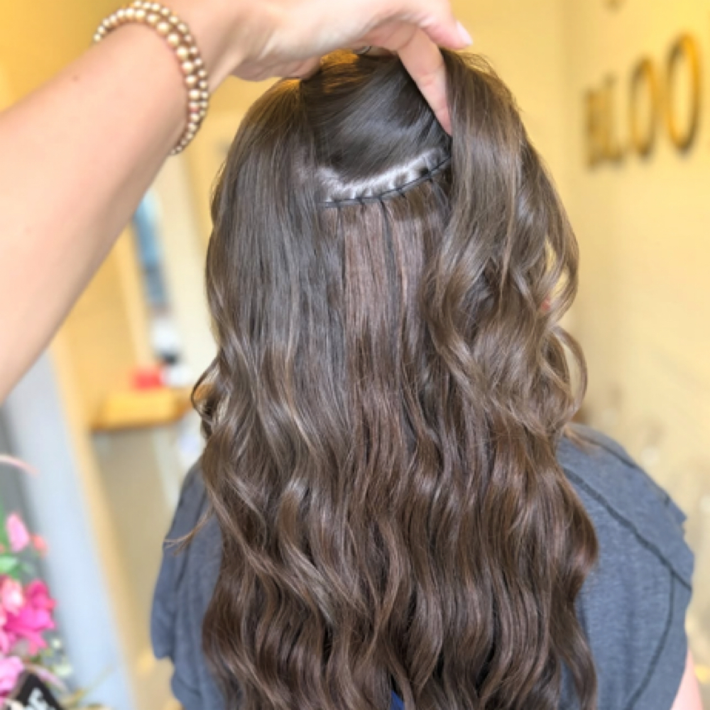 Extension Full Row + Cut $115 at Full Bloom Salon in Slaughter, LA