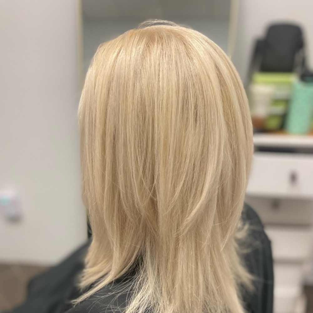 Bleach Root Touch at Organic Roots Hair Studio in Peoria, AZ