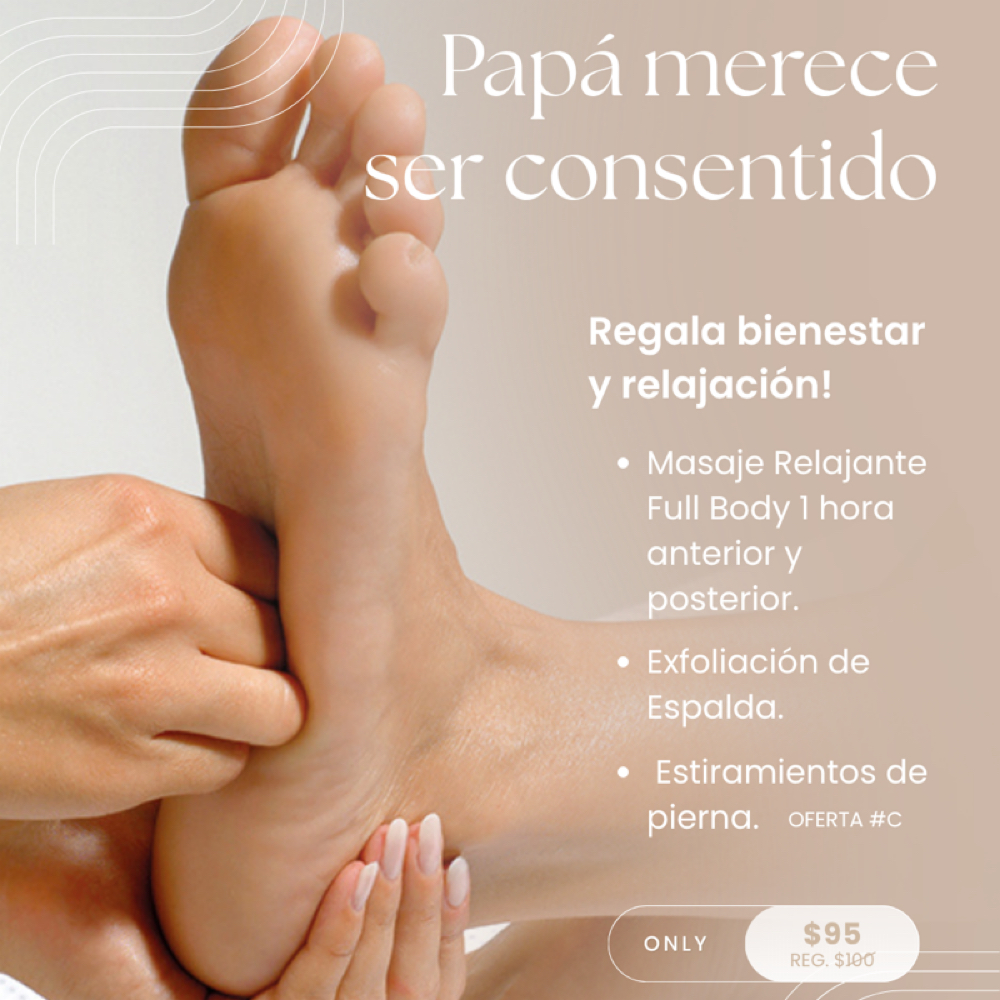 OFERTA #C Masaje Full Body 1 hora y at Piel Serena in Moca, PR