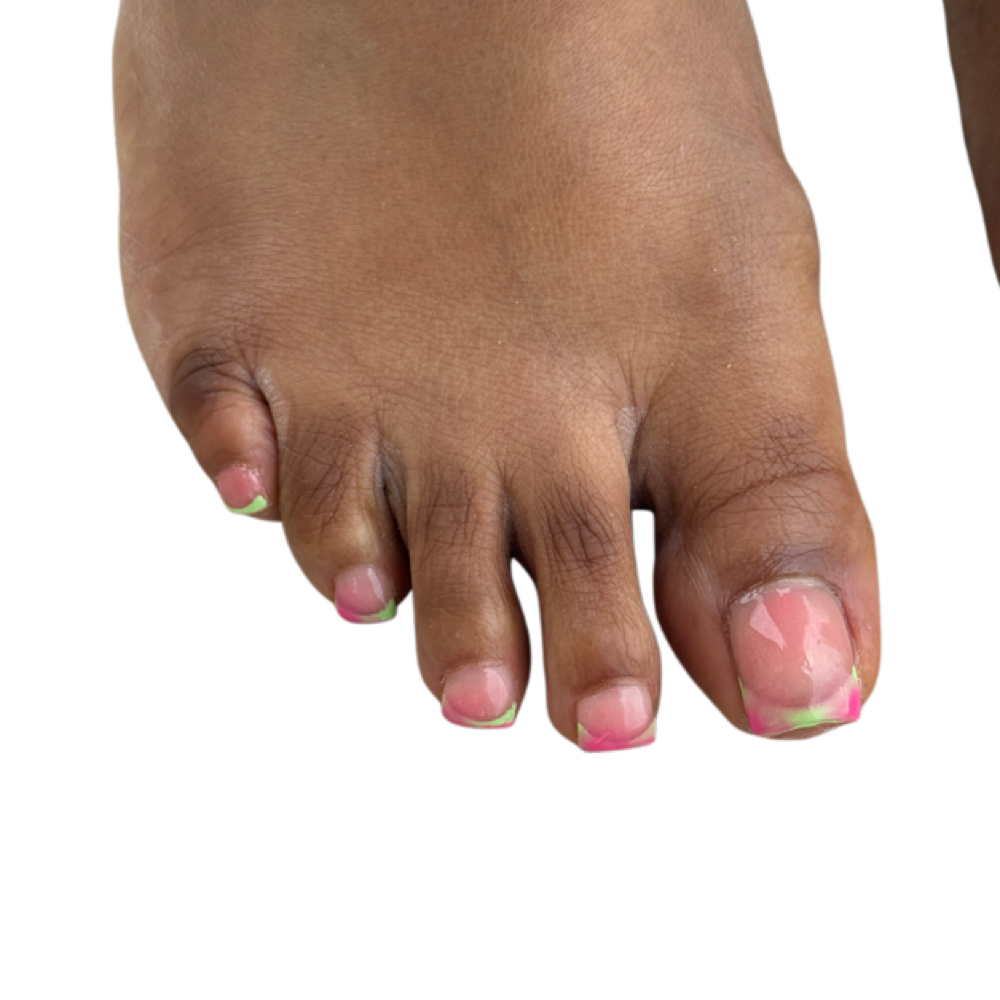 Acrylic Toe Fill at XAC the Brand in McDonough, GA