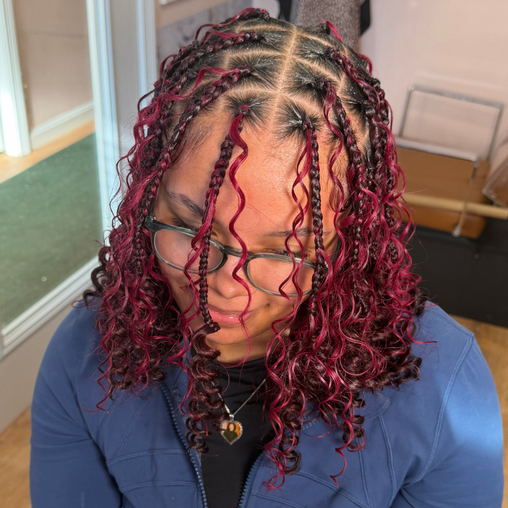 Medium Boho Knotless Bob at Diliaspecialtouch LLC in Dracut, MA