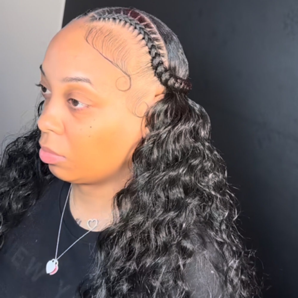 Braided Quick Weave at RoyalTea Stylez in Houston, TX