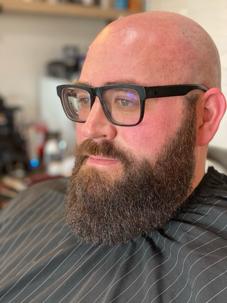 Head Shave and Beard Trim