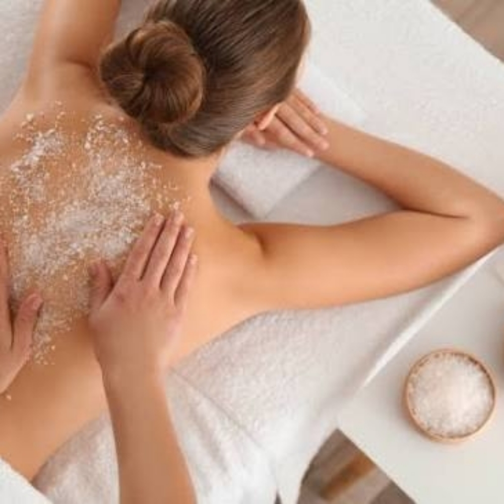 Bare Back Glow Back Treatment at Thistle & Honey Spa in Seattle, WA