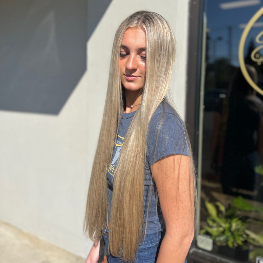 Partial Highlight at Hair Design By Chloe Jo in Eugene, OR