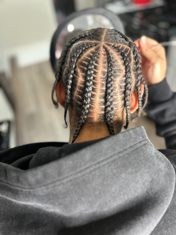 Mens Braids at The Hair Fairy in Riverside, CA