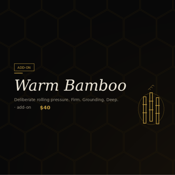 Warm Bamboo at The Restore Protocol in Orlando, FL
