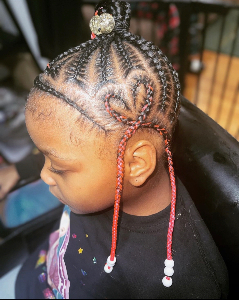 Kids Full Effect (wash/weave/beads)