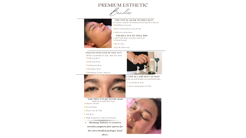 Premium Esthetic Bundle Package