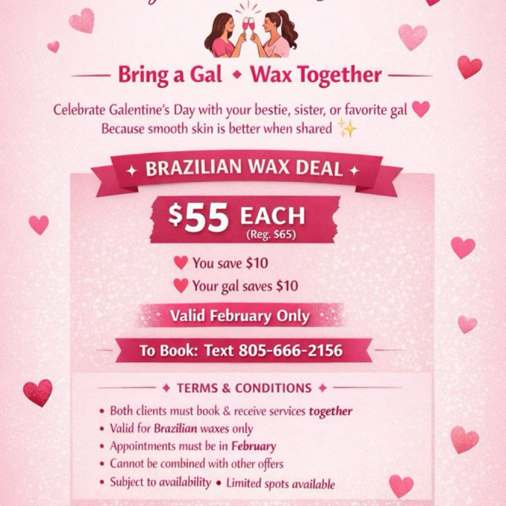 Galentines Brazilian Wax
