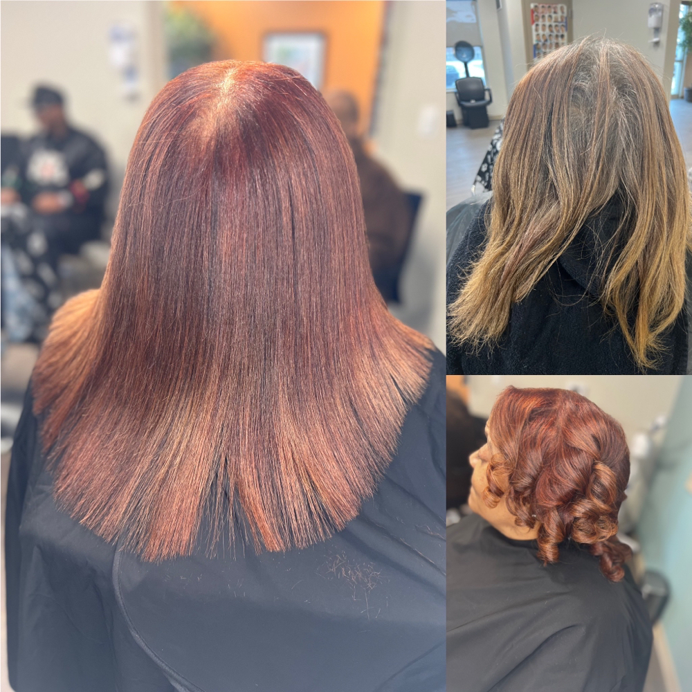 Rinse And Press And Curl at MRS KIM in Southfield, MI