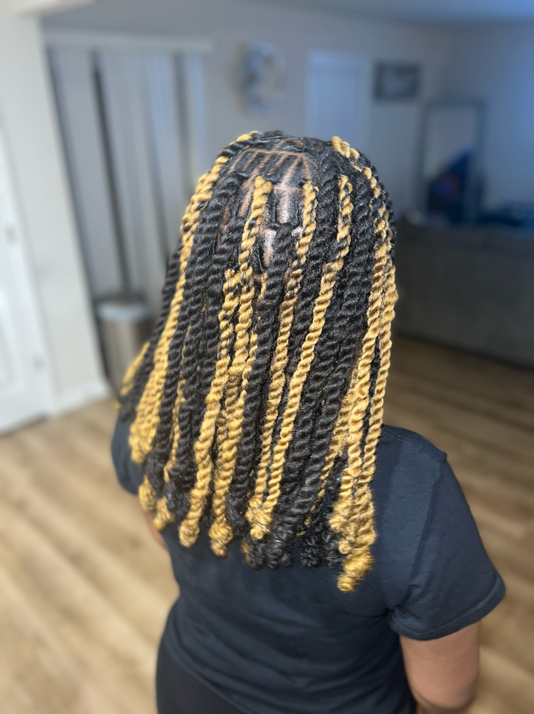 Invisible Locs Midback