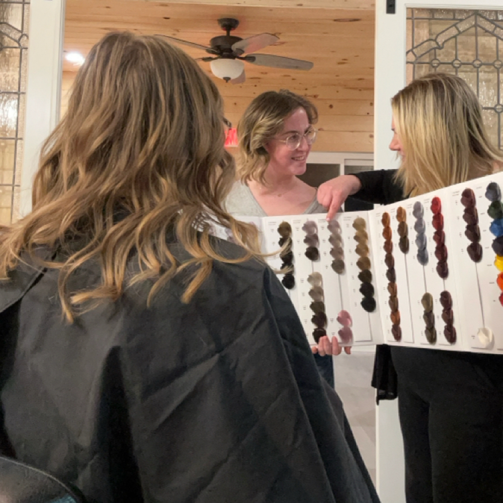 All-Over Color at Beaux Cheveux in Halifax, PA