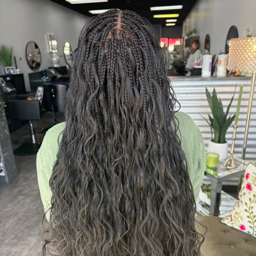 Micro Cancun Braids at Nini braids at TL Design in Beaverton, OR