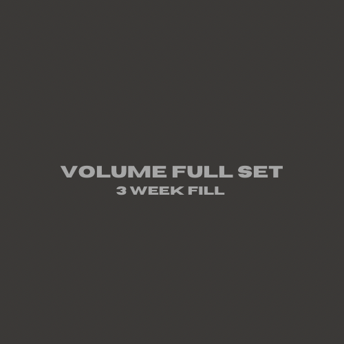 volume 3 week fill