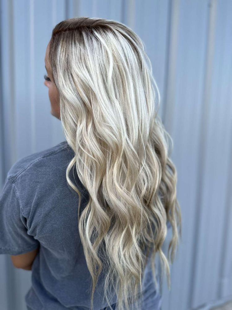 Blonding session