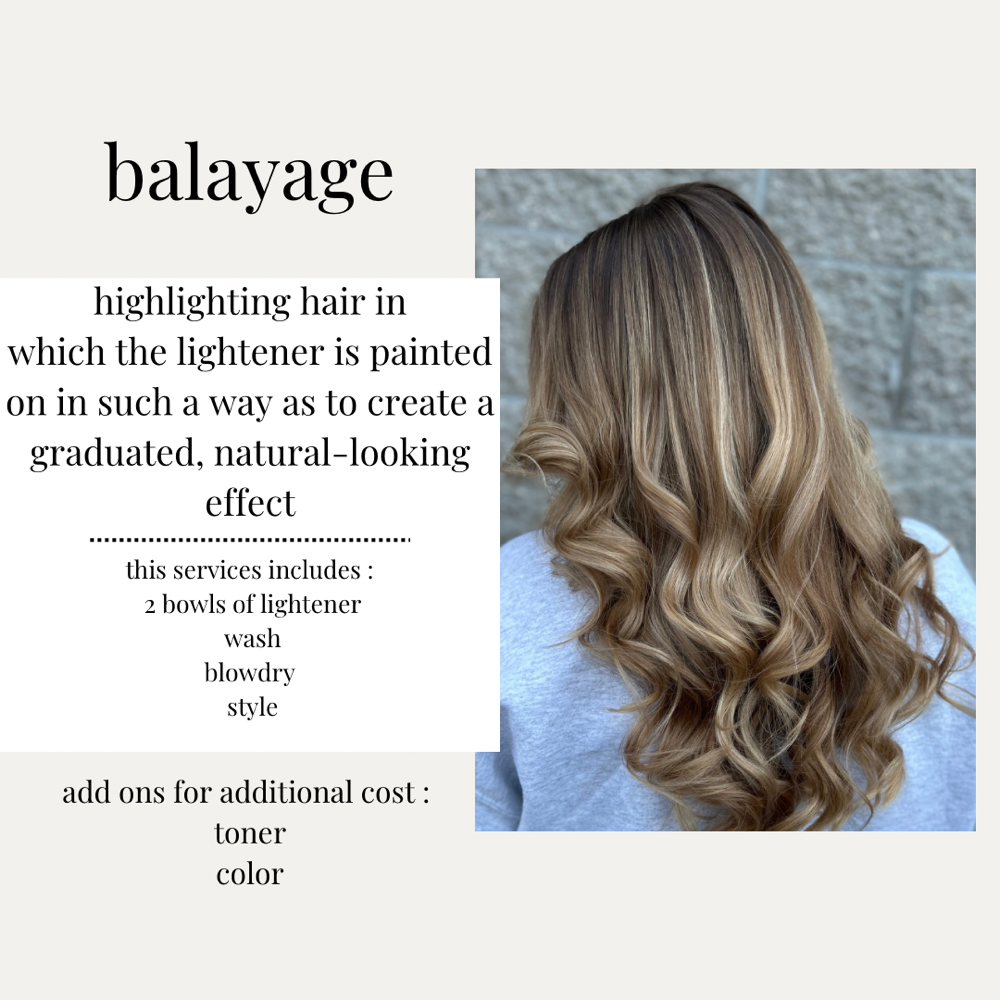 Balayage w/ Cut