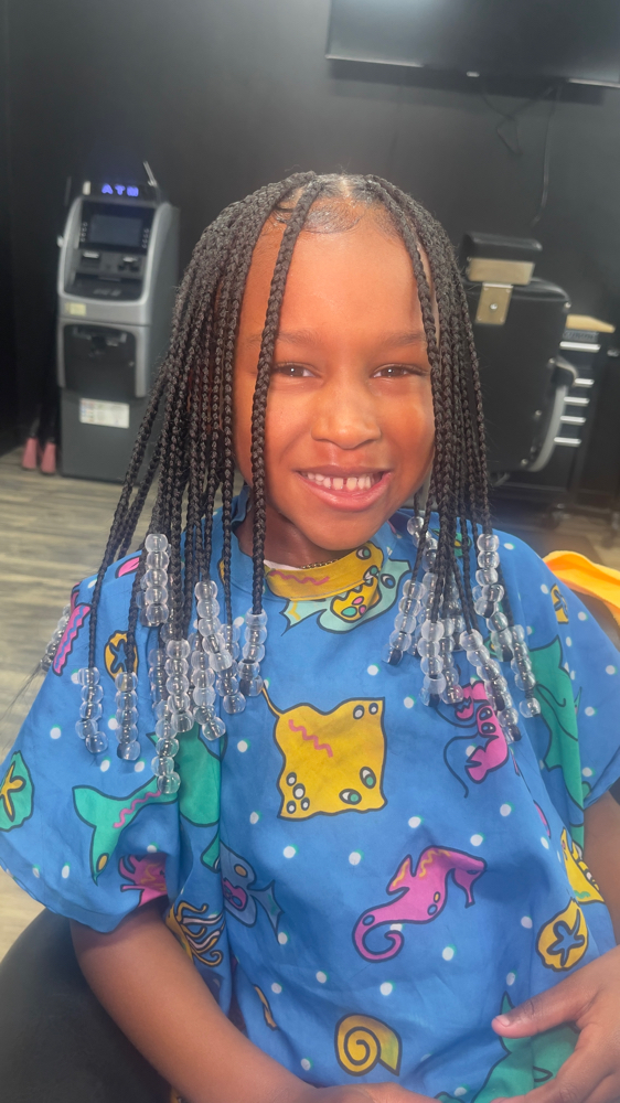 Kid Knotless Braids at Yourfavorite hairbraider in Spanaway, WA