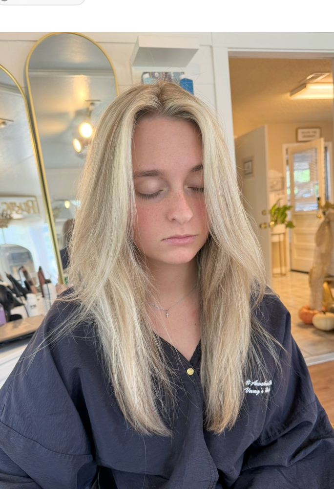 Full Babylights w/ Bolder Faceframe