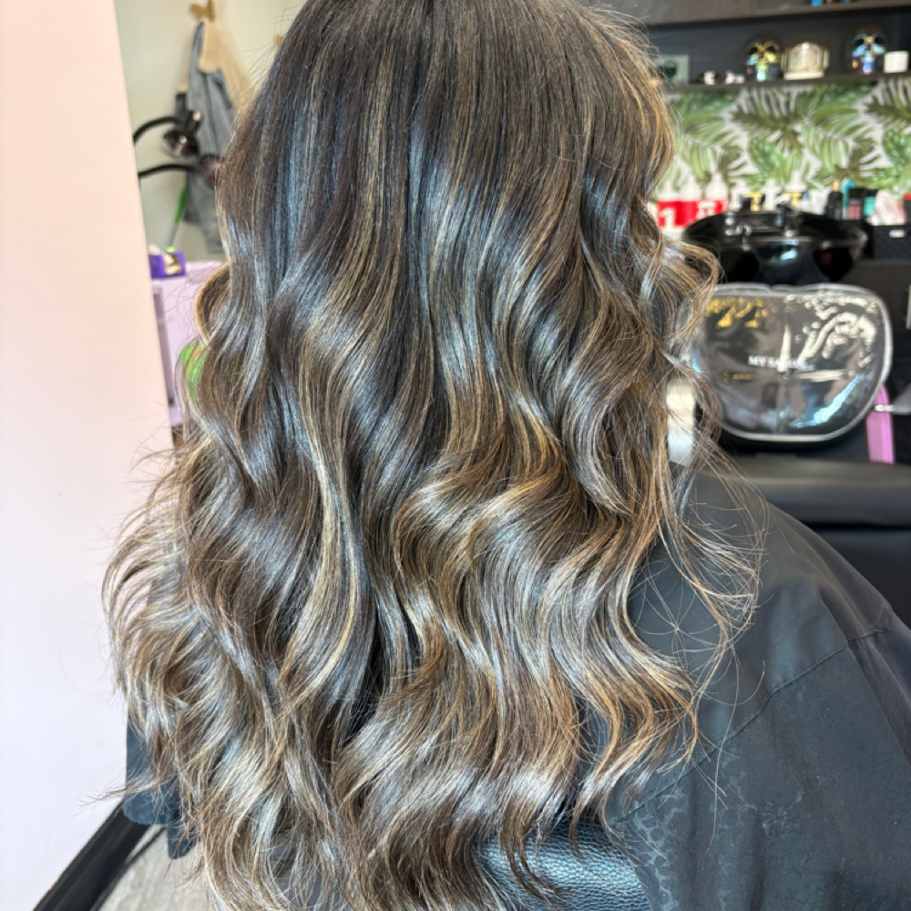 Balayage & Blowdry at Vanessa's Chair in Leesburg, VA