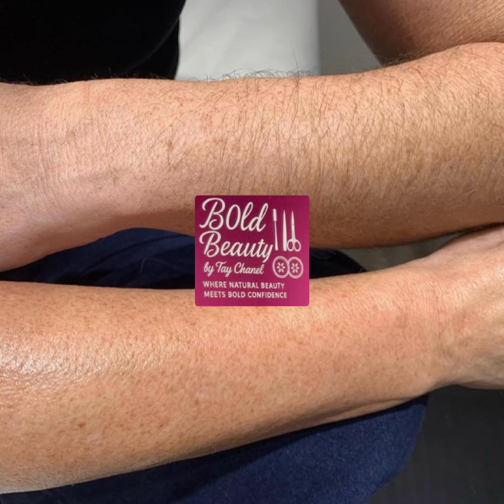Half arm wax at B0ld Beauty by Tay Chanel in Lawrenceville, GA