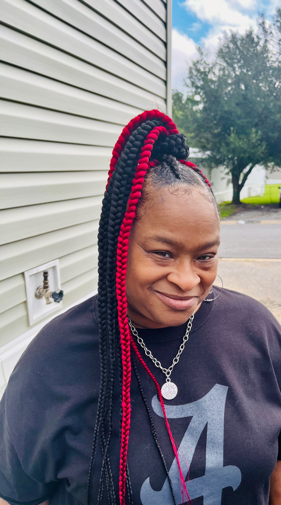 Feedin Ponytail W/hair Include