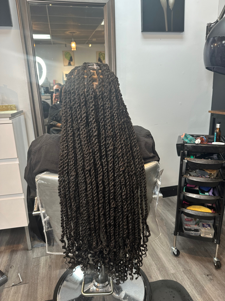EXTENDED TWIST (Over Locs)