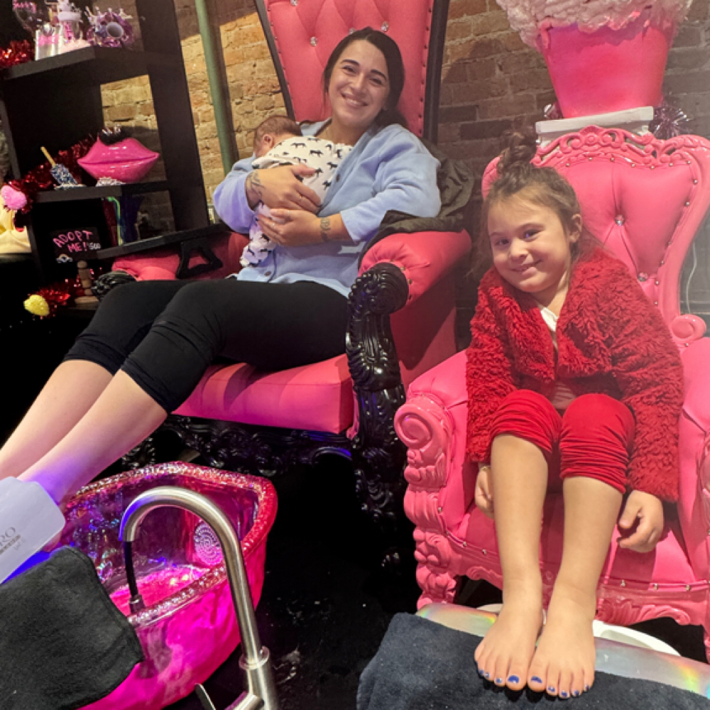 Mini & Me Pedicure at Twinkle Toes Party Venue & Nail Salon in Delta, CO