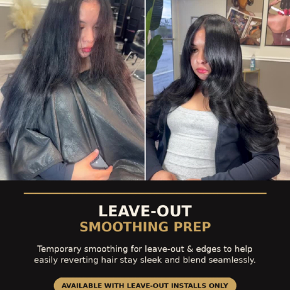 Leave-Out Smoothing Prep Treatment at Allure Salon in Port St Lucie, FL