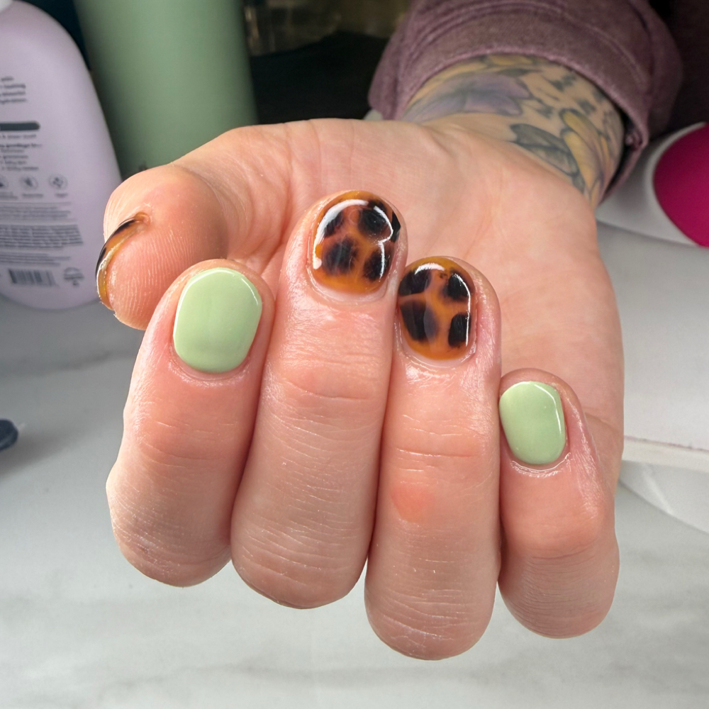 Gel manicure (no chip) at Polished by Lyss in Crystal Lake, IL