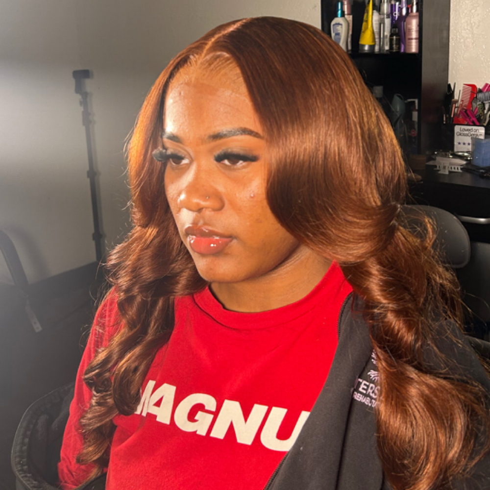 Wig Intsall + eyebows & Lashes at TaKaya Aries in Racine, WI