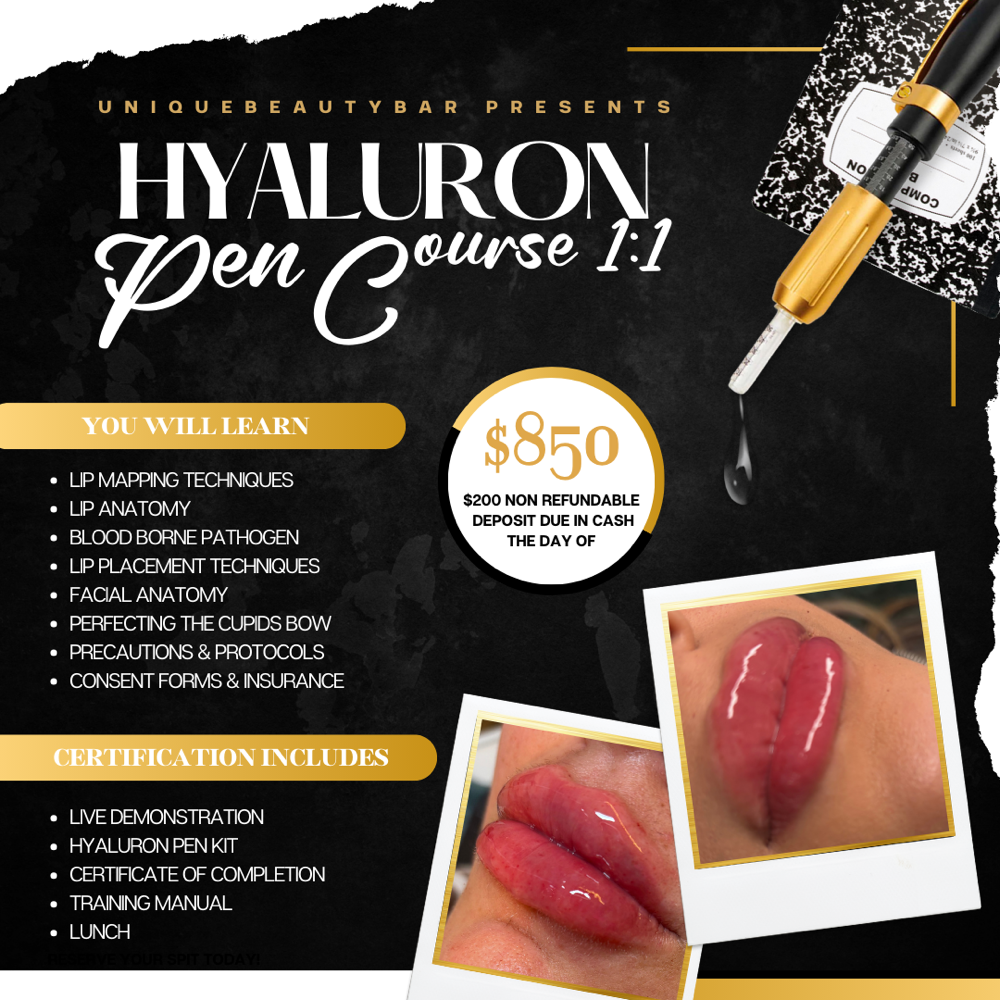 1:1 Hylauron Pen Training