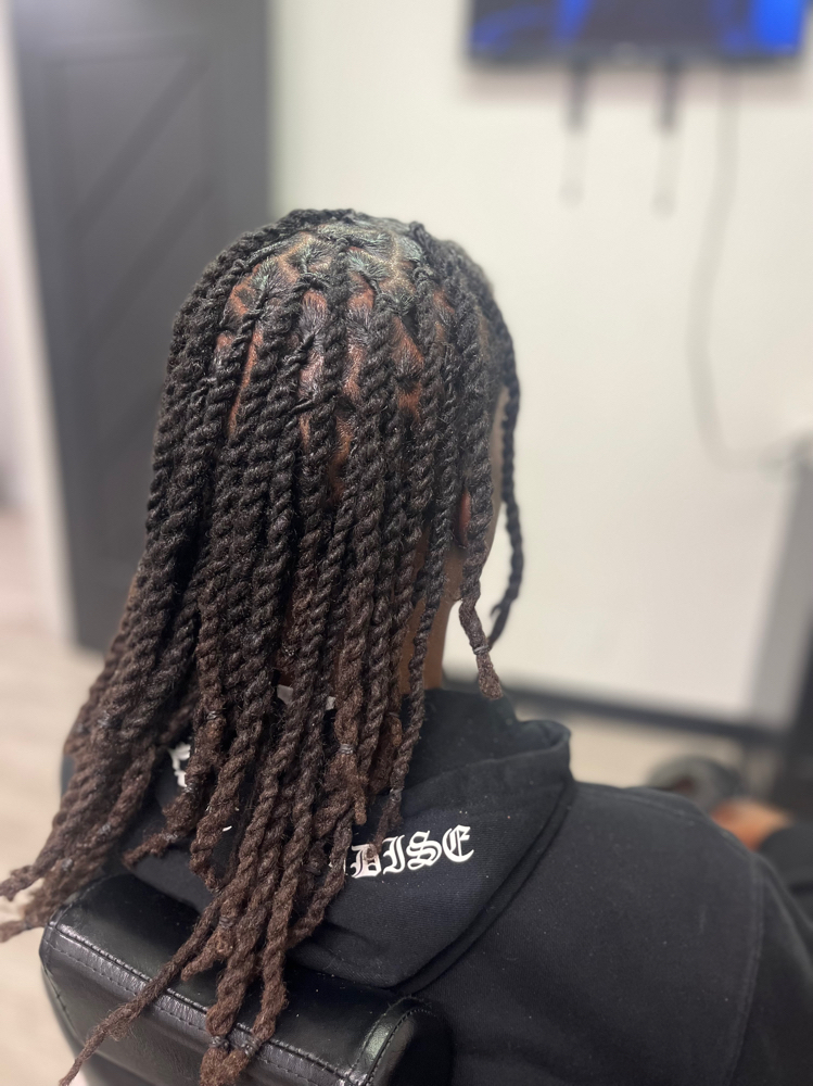 Double twist dreaded Long