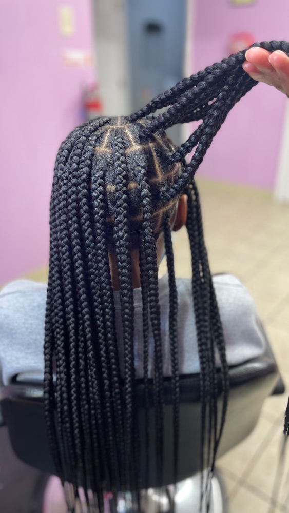 Jumbo Knotless (10 Braids) at Hair By J. Lex in Eutawville, SC