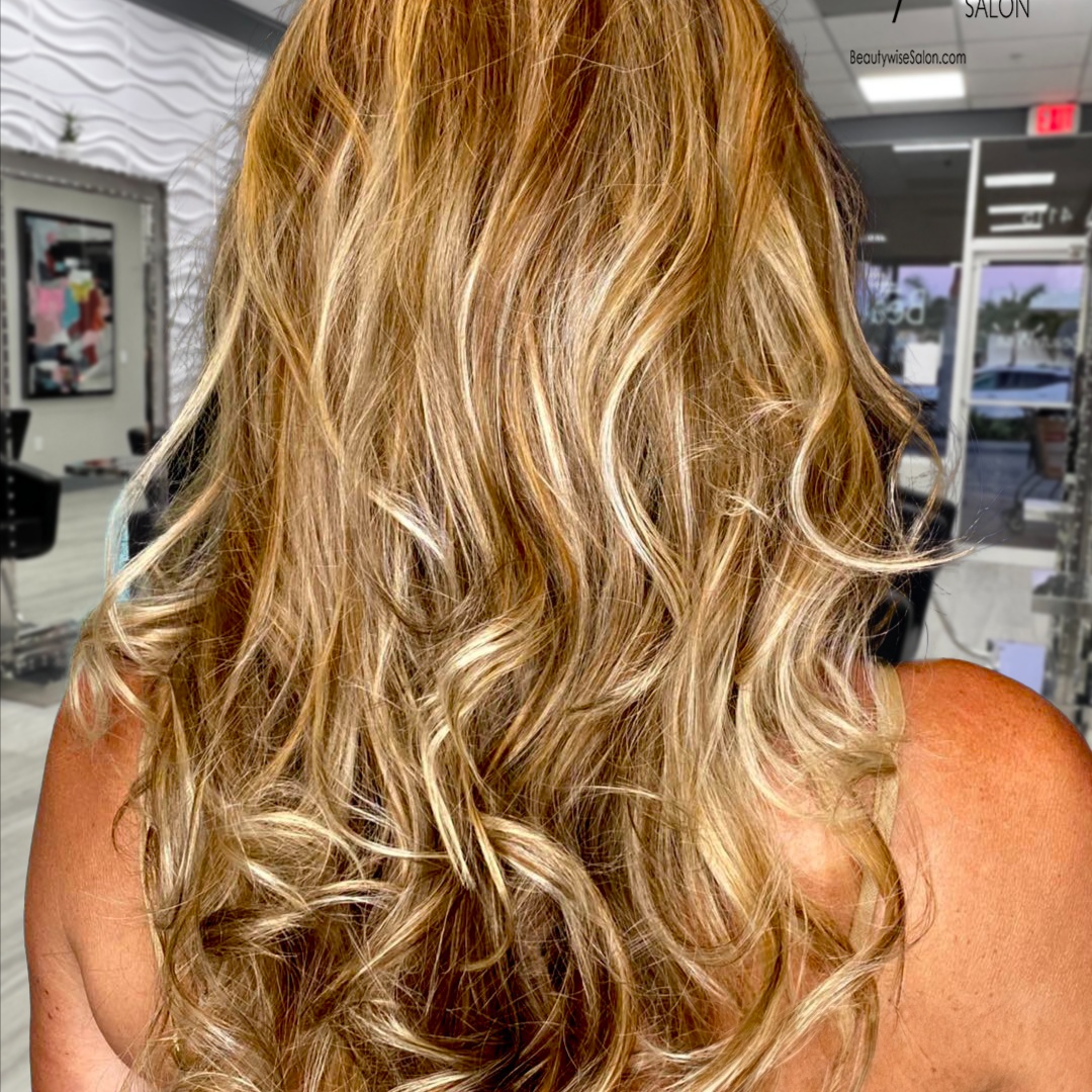 Vibrant Beauty with Haircut at Beauty Wise Salon in Naples, FL