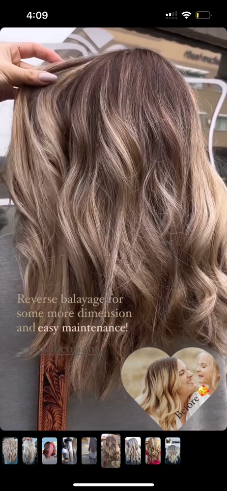 Partial/Retouch Balayage