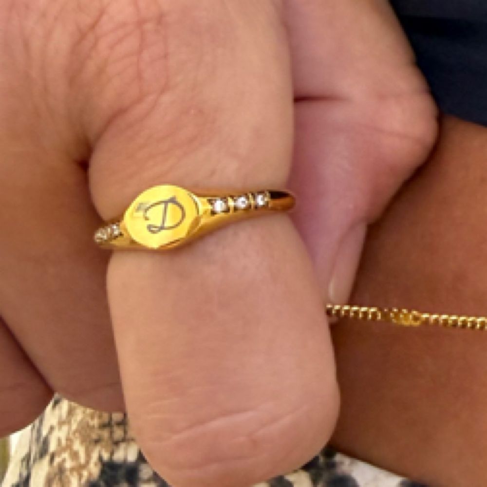 Engraving at Iris Alcoves Permanent Jewelry Studio in Gainesville, FL