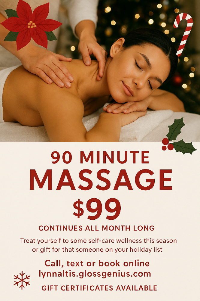 December Massage Recovery Massage