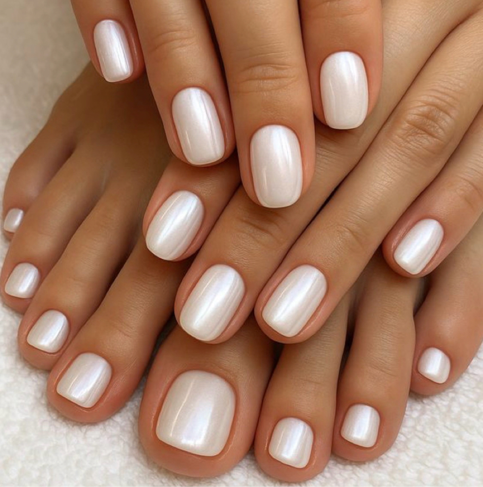 Clasaic Gel Polish Mani + Pedi at Camille's Beauty Co in Atlanta, GA