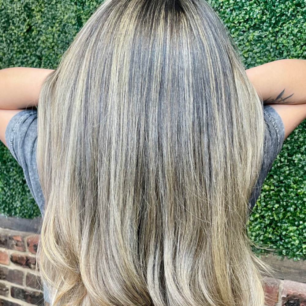 Foilayage/balayage at Beauteous Salon in Liberal, KS