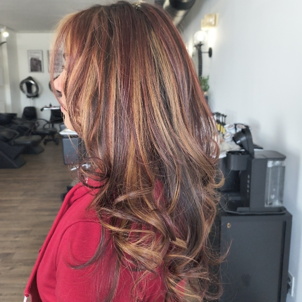 Full Highlight at Disco Baby Hair in Fairfield, CT