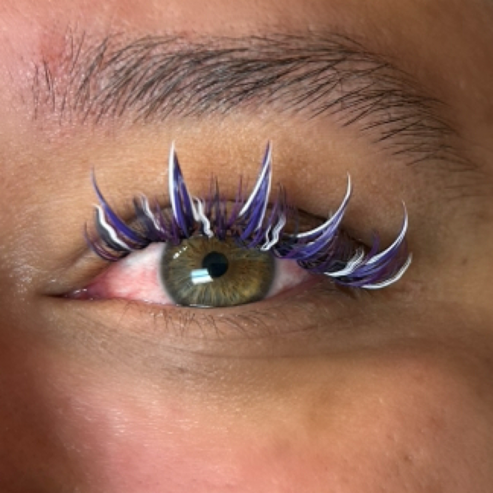 Color Full Set at Lash Demon in Millcreek, UT